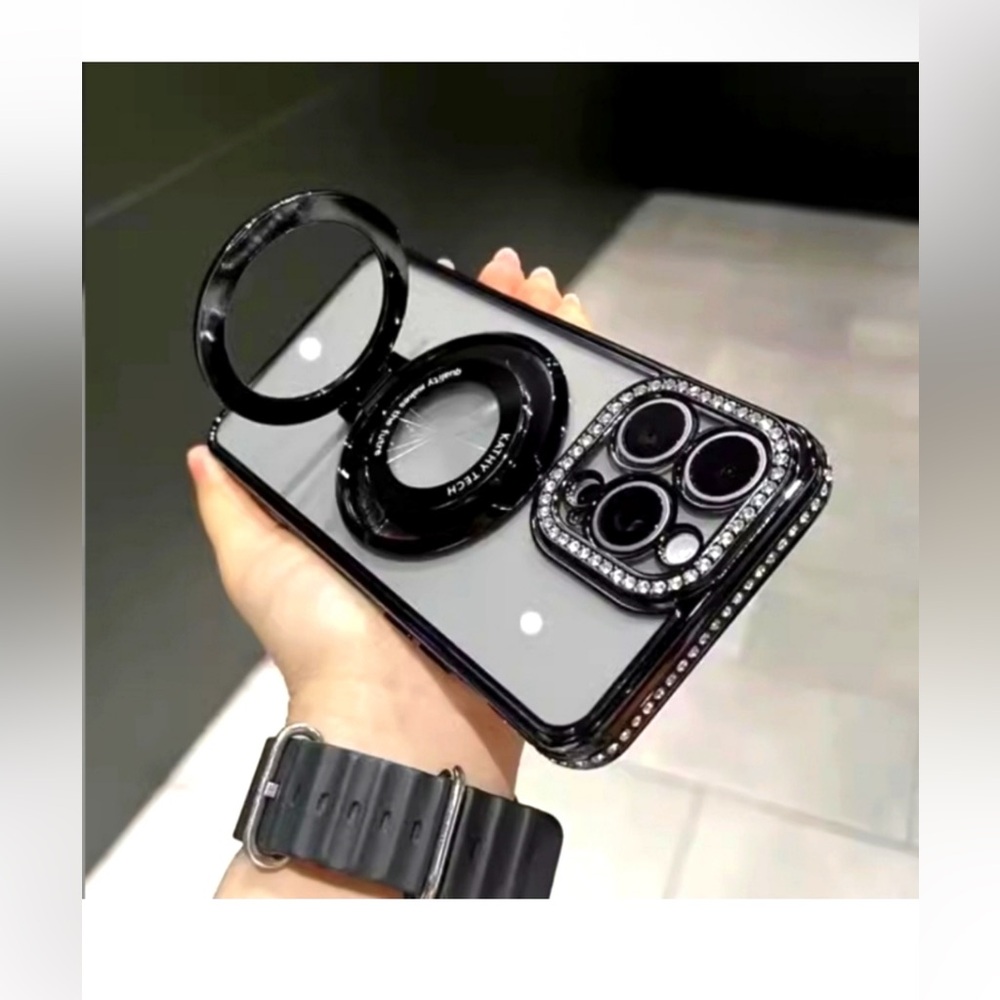 Black iPhone 15 Pro Case